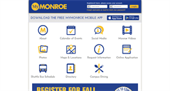 Desktop Screenshot of mymonroe.monroecollege.edu